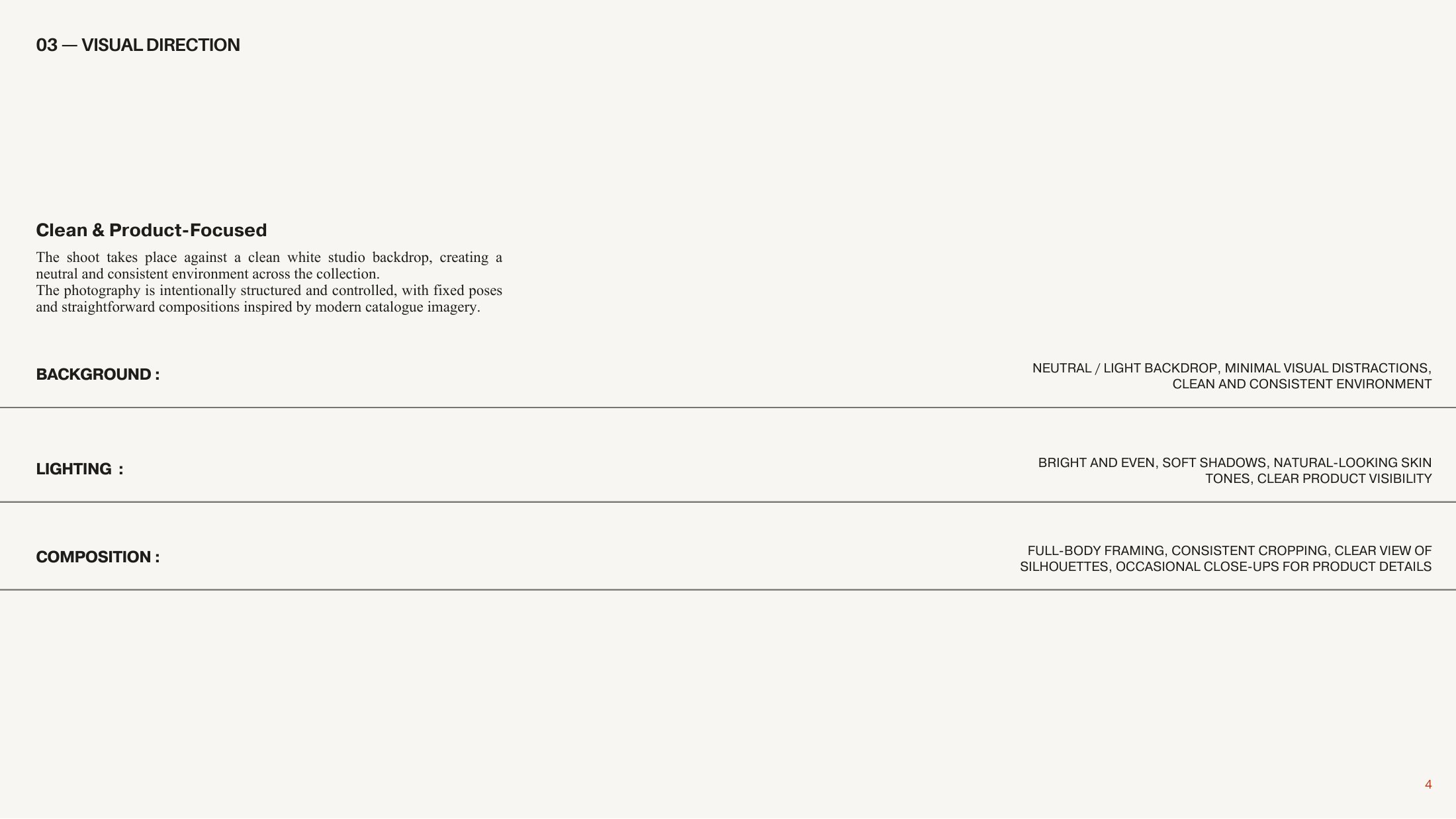 03 · Visual direction