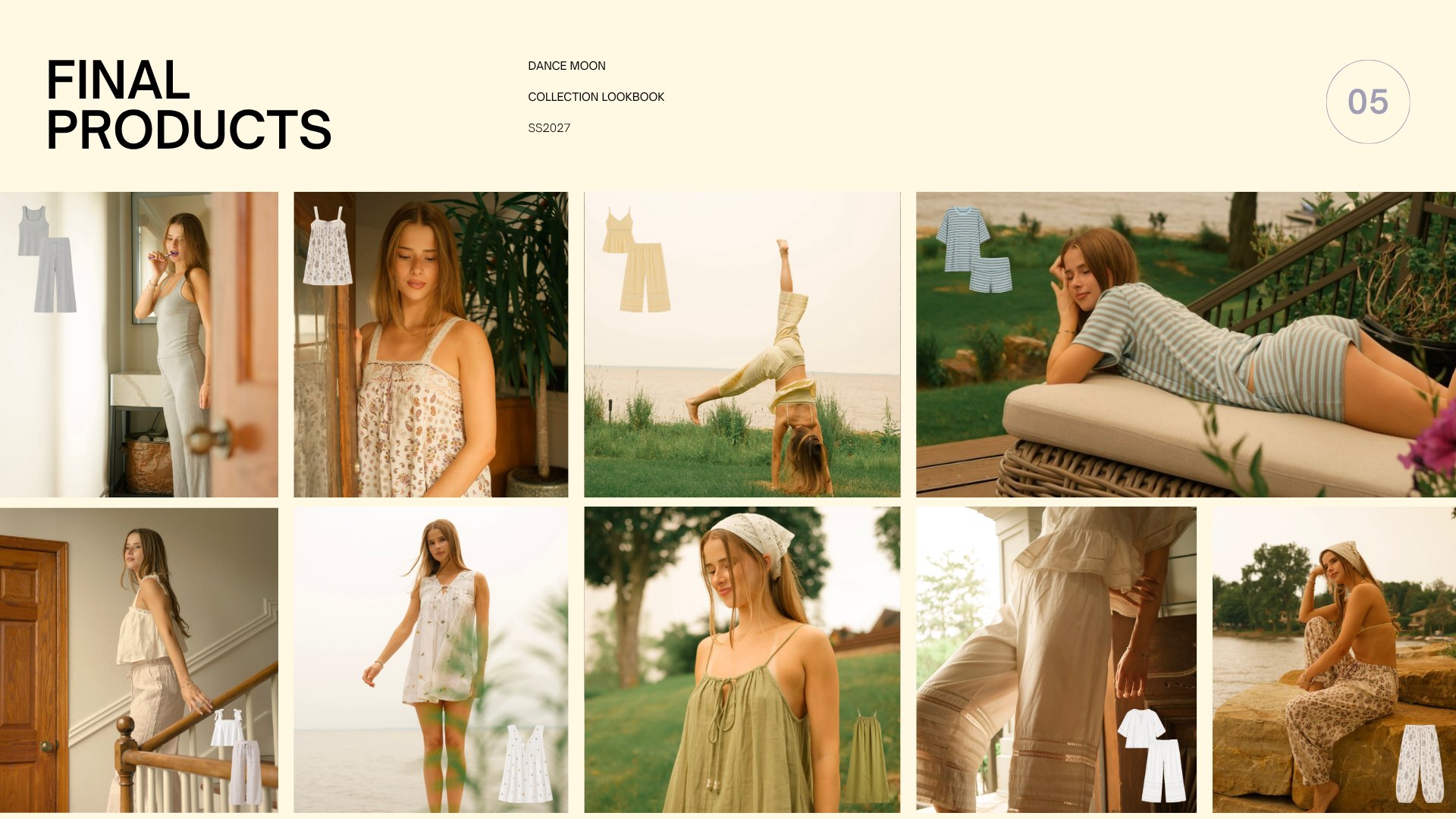 Final products · collection lookbook